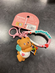 Butterbear key chain