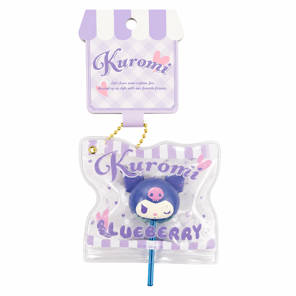 Sanrio Lollipop Keychain - Kuromi