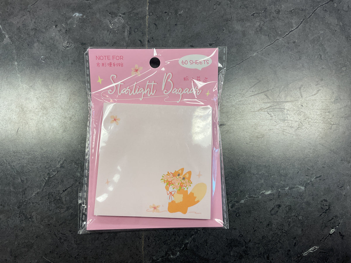 Note flower cat