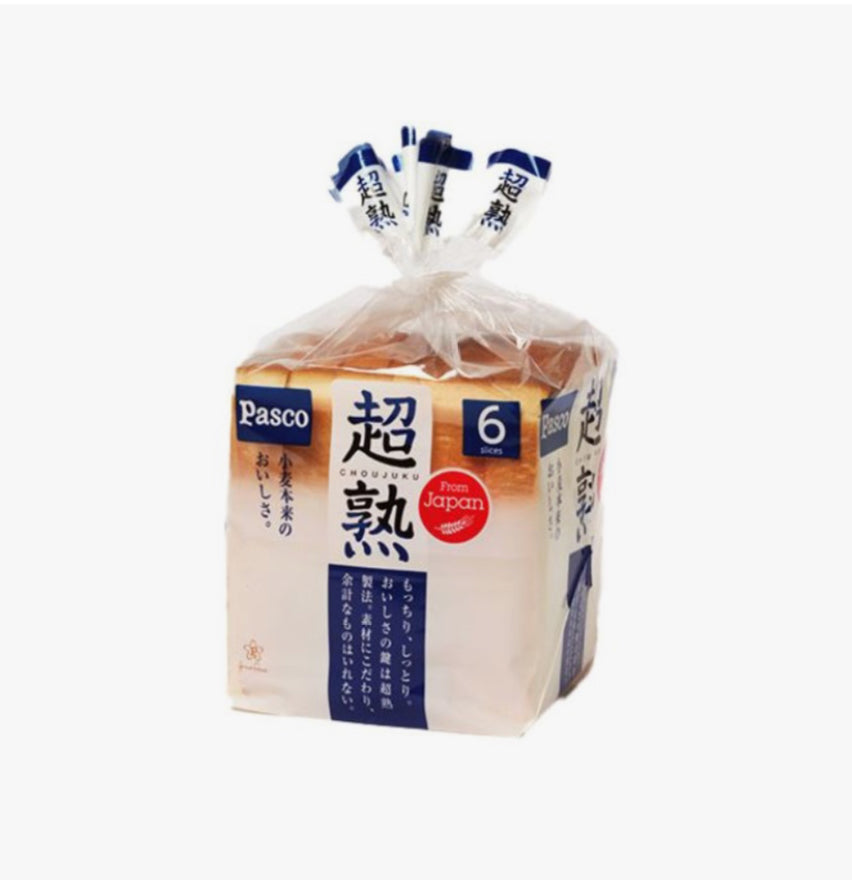 PASCO CHOJUKU SHOKUPAN BREAD LOAF 6 SLICES