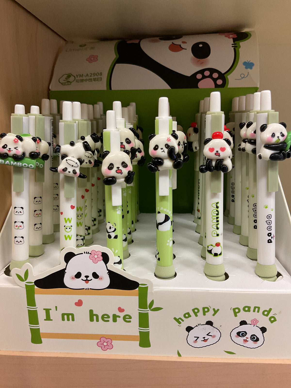 Umei Happy Panda Blue Pen