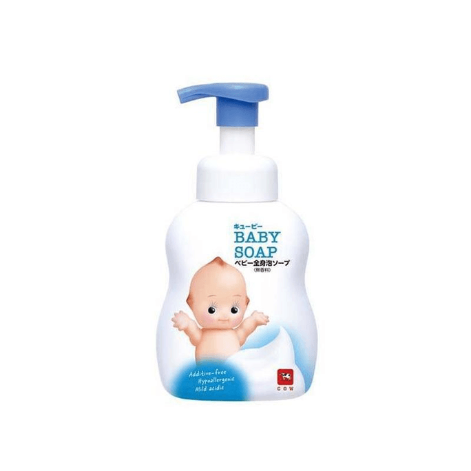COW Kewpie Full Body Baby Soap Foam Pump 400ml
