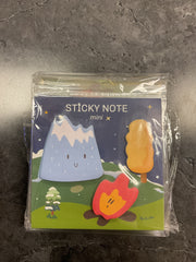 Camping (mini sticky note)