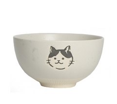 Ceramic Bowl for Cats White