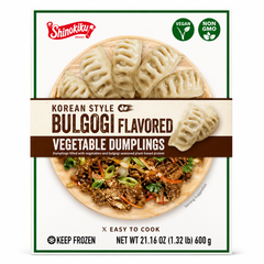 Shirakiku Vegetable Gyoza Dumplings Bulgogi Flavored 21.16 oz
