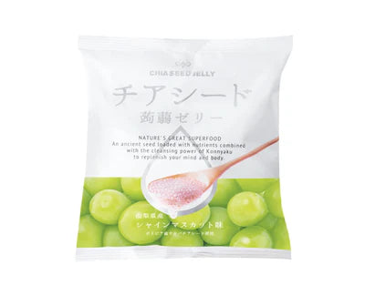 WAKASHO CHIA SEED JELLY SHINE MUSCAT JELLY 175g