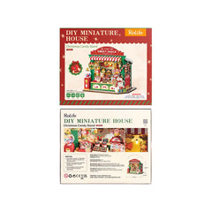 RoLife DIY MINIATURE HOUSE - Christmas Candy Stand DS043