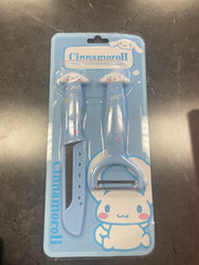 Cinnamoroll kitchen peeler and fruit knife set