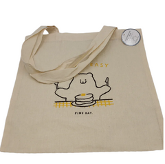 Cotton tote bag daily bear