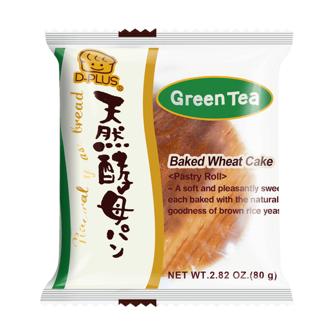 D-PLUS Green Tea Natural Yeast Bread