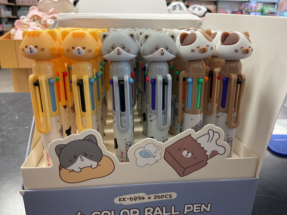 6 Color Ball Pen
