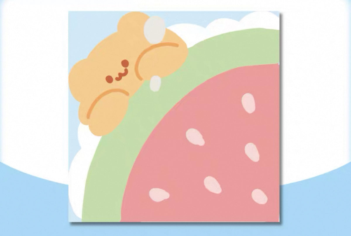 Watermelon Bear Post-it Note