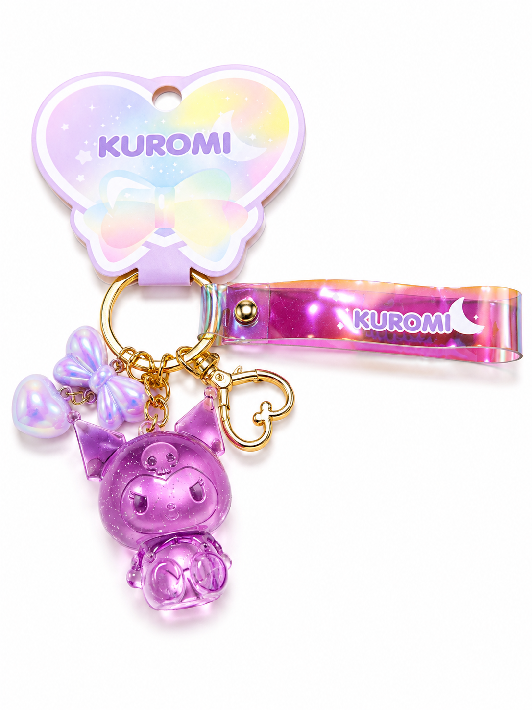 Sanrio Jelly Series Keychain - Kuromi