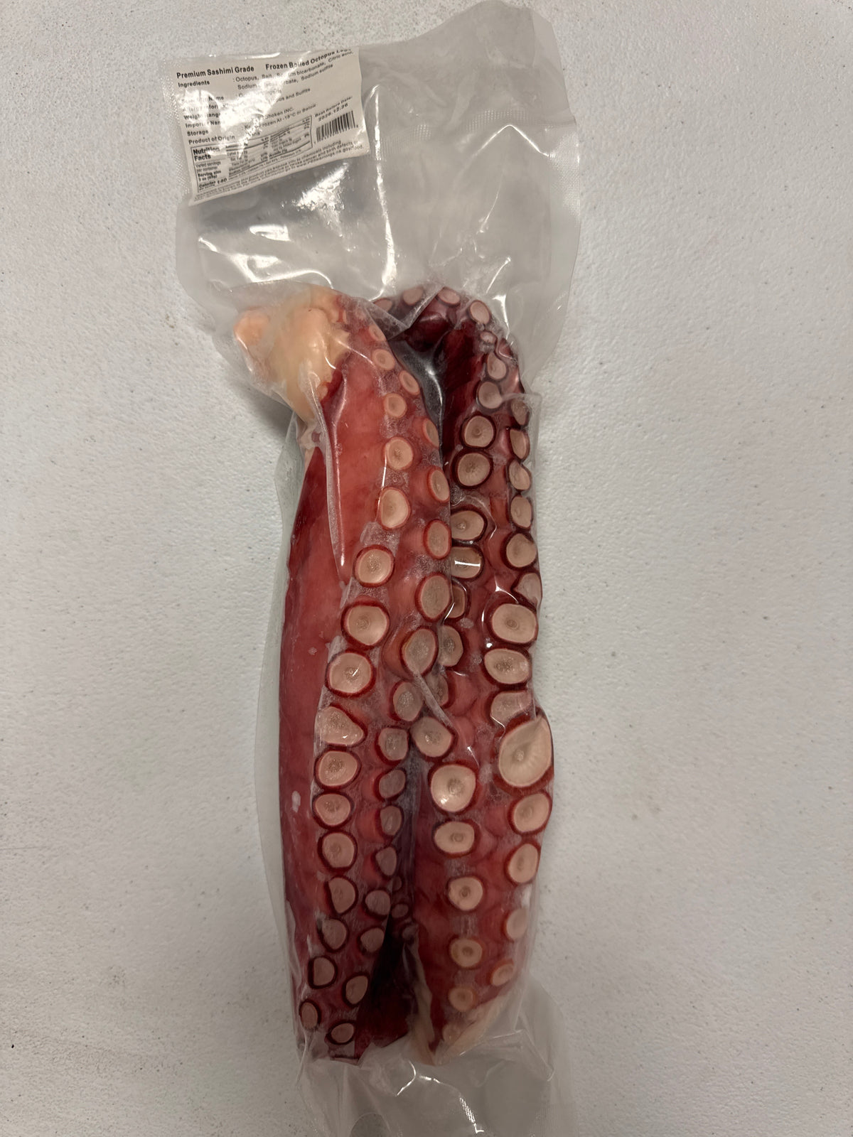 Frozen Boiled Octopus Legs