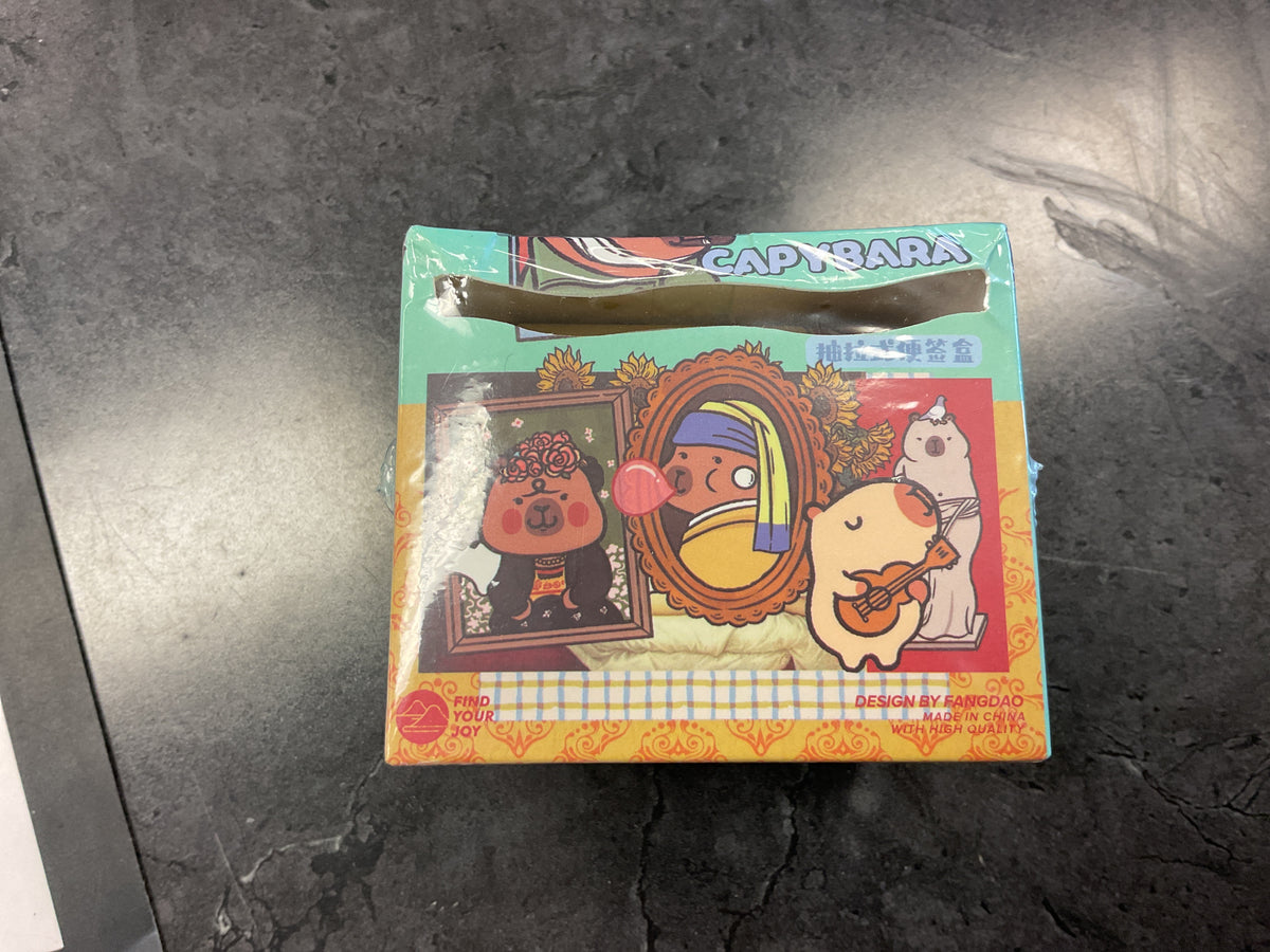 Capybara sticky note
