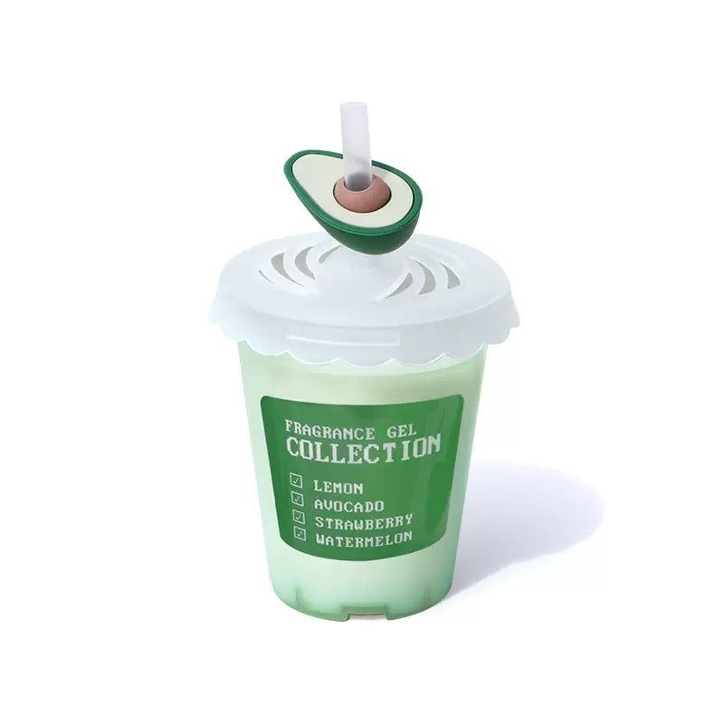 Scented Fragrance Gel Air Freshener - Avocado