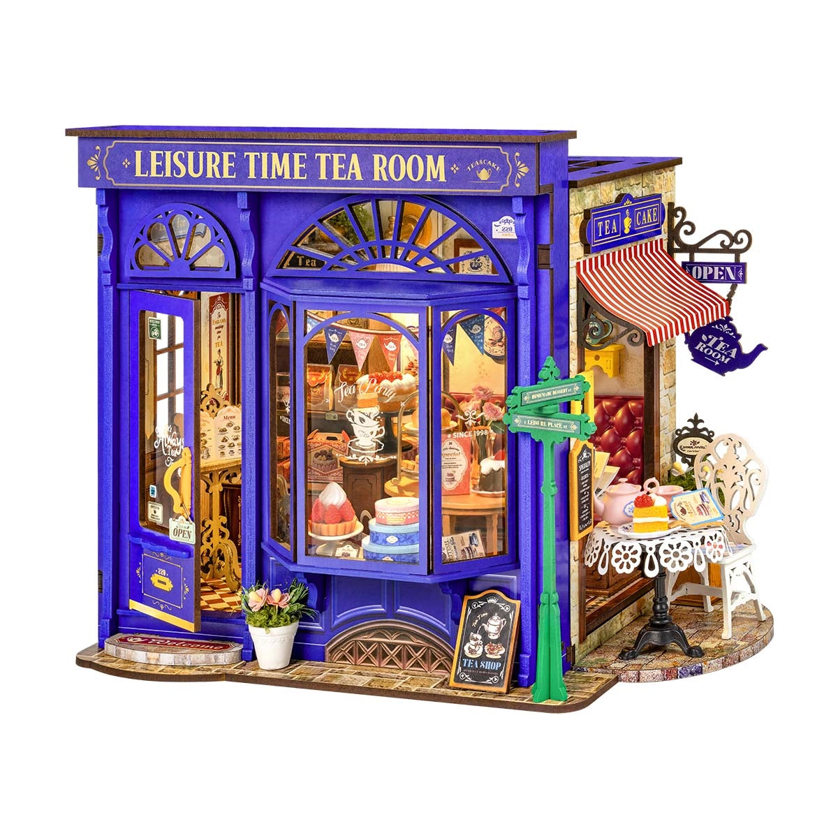 Rolife DIY Miniature House - Leisure Time Tea Room DG171