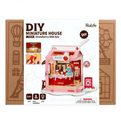 Rolife Strawberry Milk Box DS034