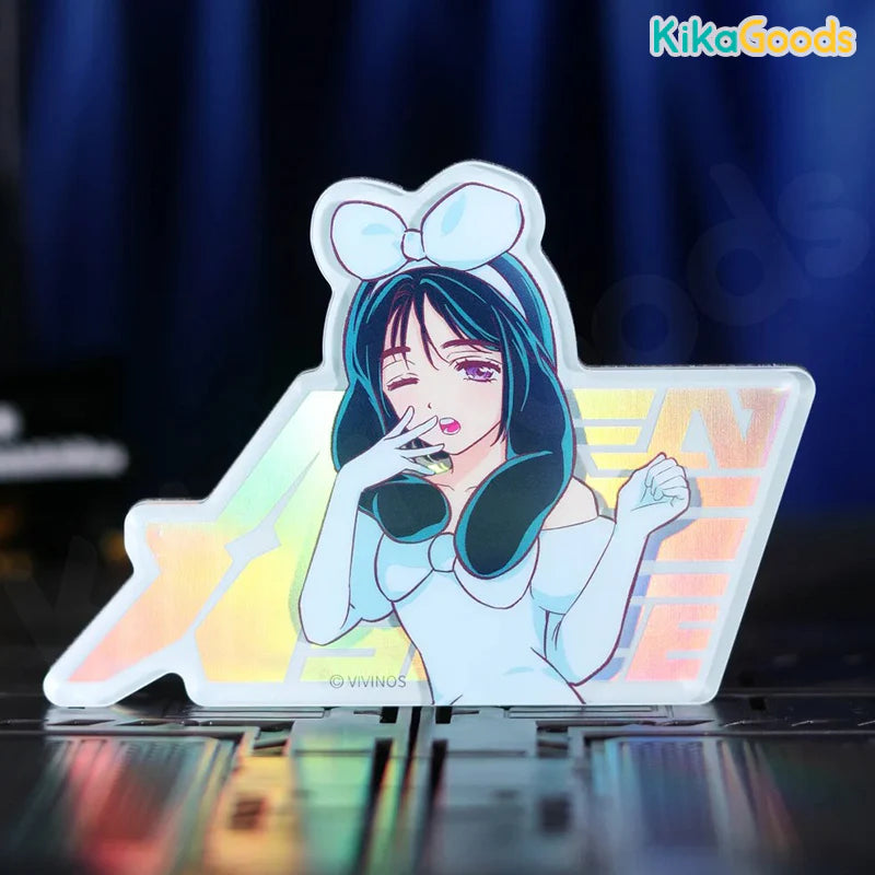 Alien Stage Rabbit Series Bust Acrylic Refrigerator Sticker blind box