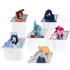 Alien Stage Rabbit Series Bust Acrylic Refrigerator Sticker blind box