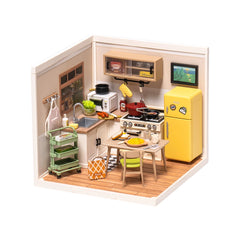 Rolife Happy Meals Kitchen Super Creator Miniature House DW008