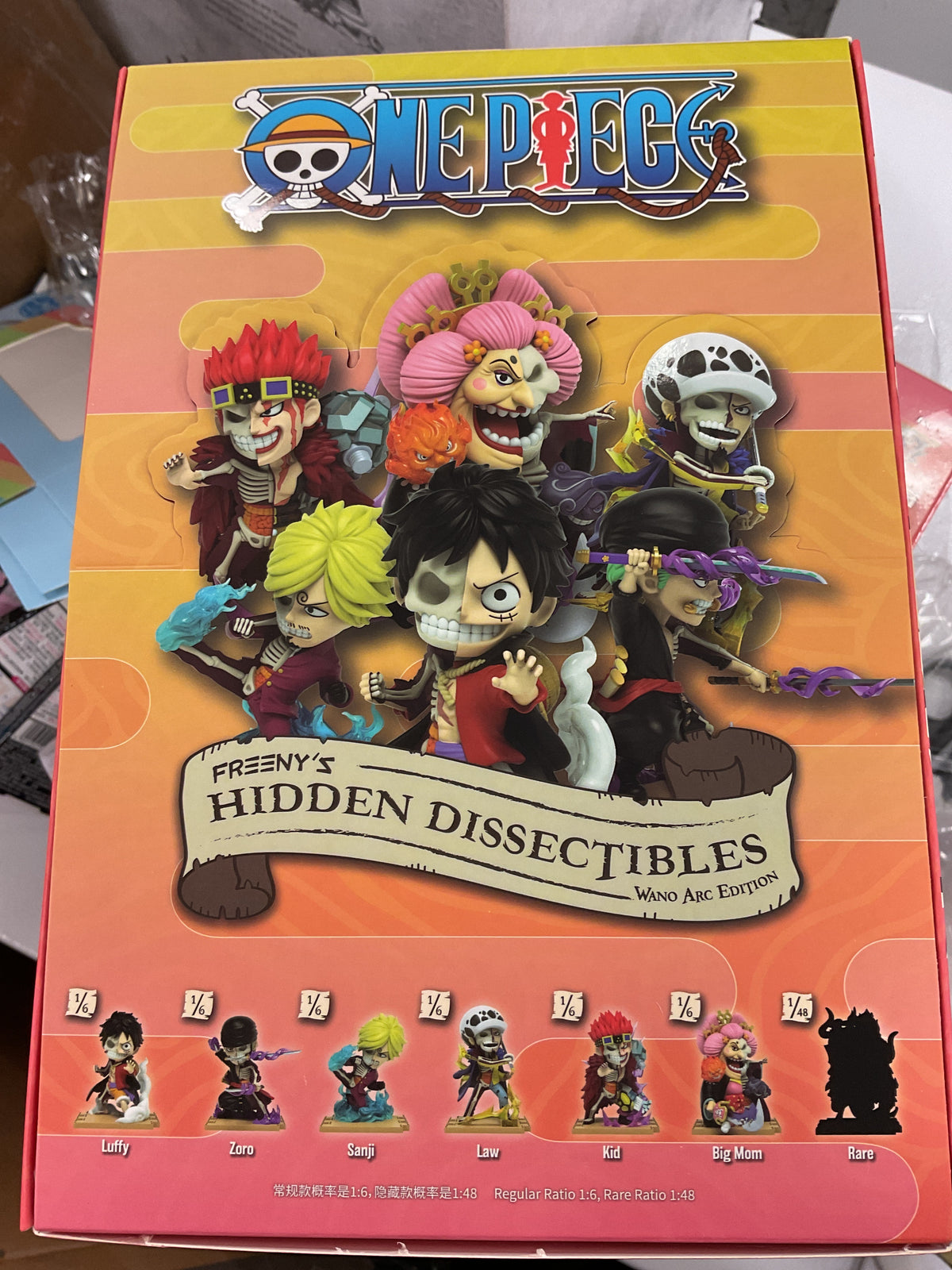 Mighty Jaxx One Piece Freeny's Hidden Dissectibles Wano Series Unreleased