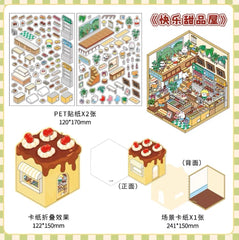 DIY Dessert Shop stickers