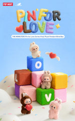 THE MONSTER LABUBU Pin for Love Series -  Vinyl Plush Pendant Blind Box （N-Z）