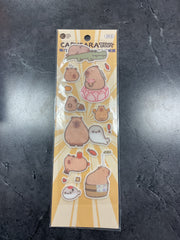 Capybara Eternal Groups Praying Series Stickers