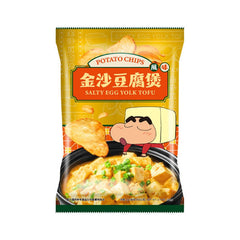 CRAYON-SHIN CHAN POTATO CHIPS SALTY EGG YOLK TOFU FLAVOR