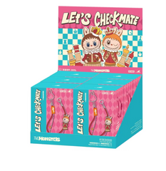 Pop Mart Labubu The Monsters Let's Checkmate Series Pendant Single box