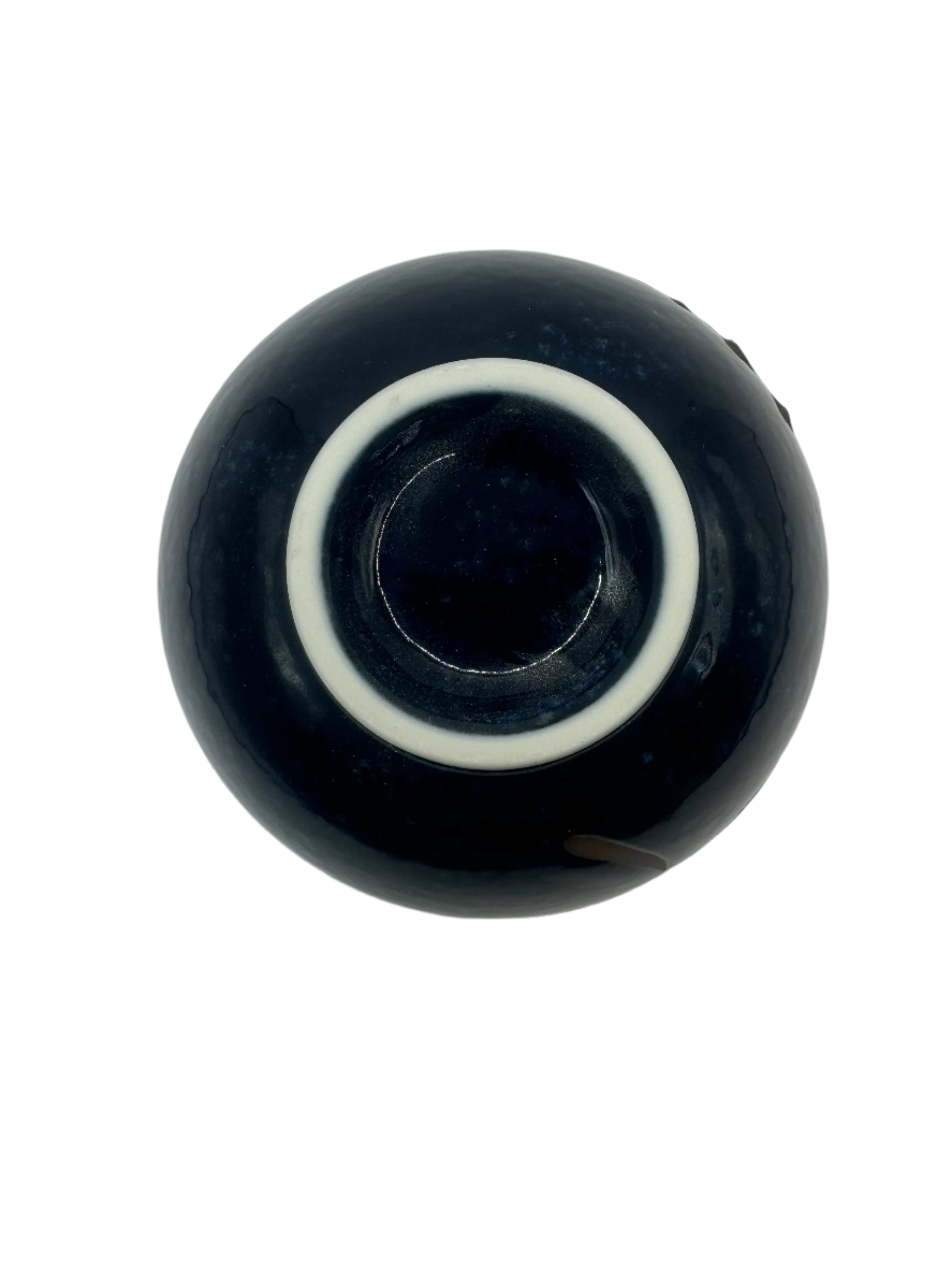 Blue Moon Blue Dragonfly Bowl