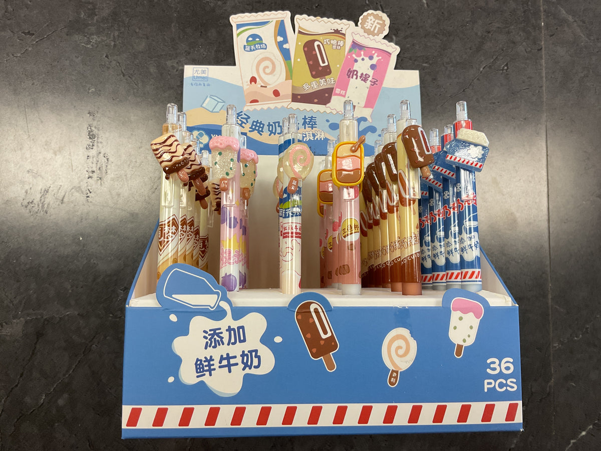 Milky Ice cream Erasable Pen