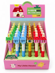 Little house gel pen