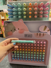 JIWUSHE Cat Paws Hughtlights (Light blue)