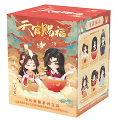 Heaven Official Blessing Hua Cheng Xie Lian Chibi Figure Holiday Edition Blind Box Anime Gift