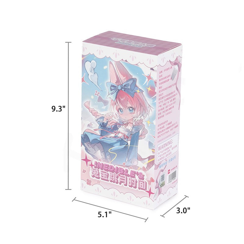 Moon Jumping Time Bunny Series 1/12 Action Figure BJD Inedible Doll Blind Box