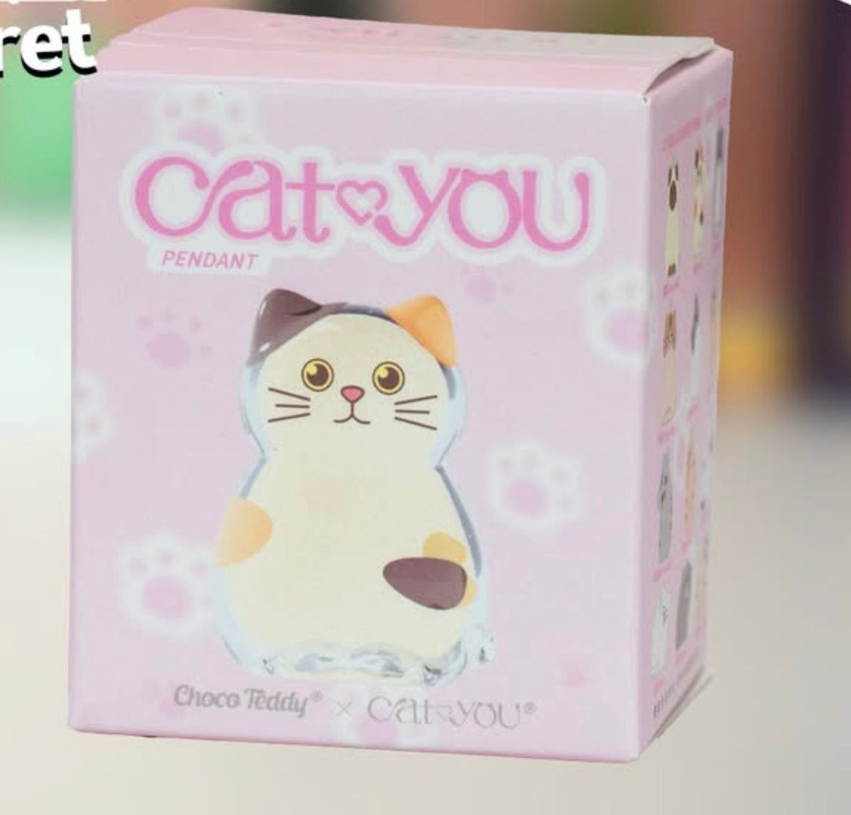 Cat You Pet Hair Collector Series Pendant Blind Box