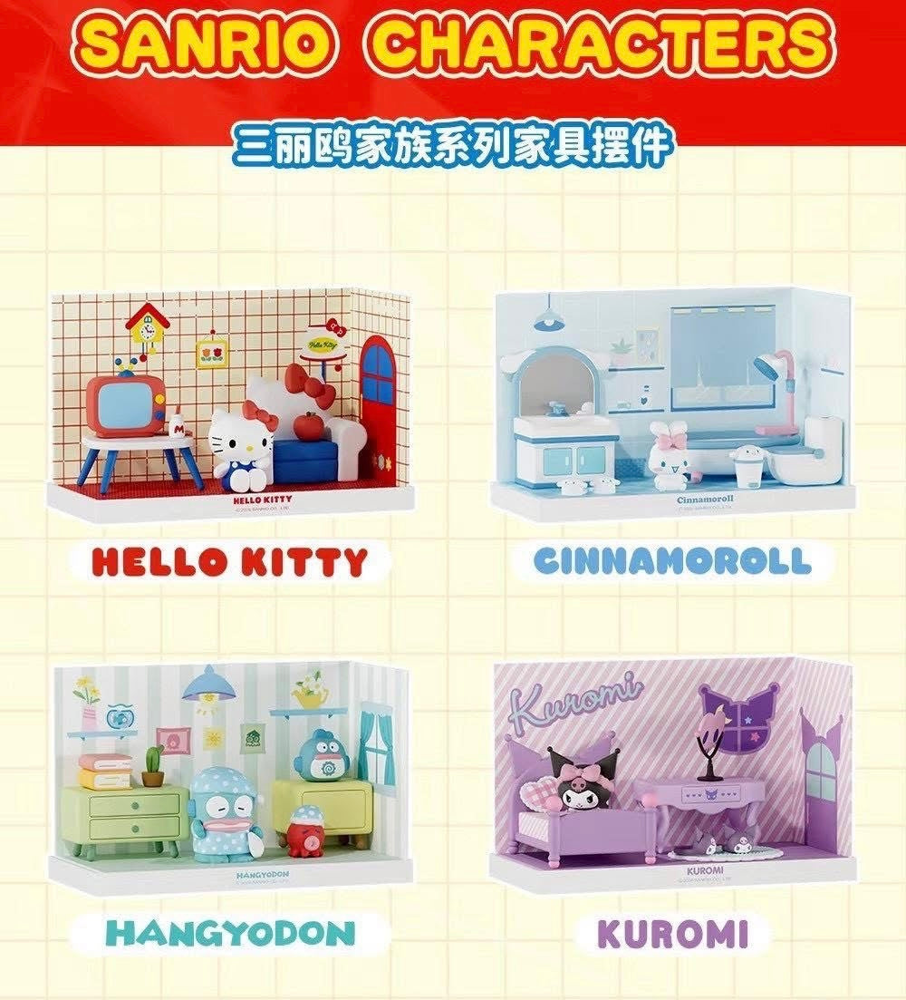 Sanrio Characters Furniture Figurine Series Cinnamoroll