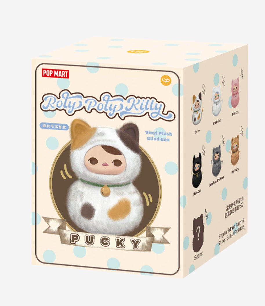 Pucky Roly-poly Kitty Series-Vinyl Plush Blind Box