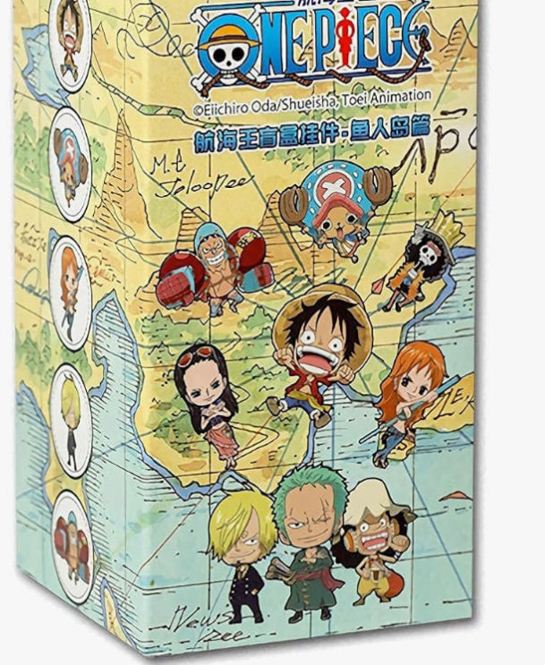 Yjacuing Anime One Piece Fish-Man Island Saga Collection Blind box