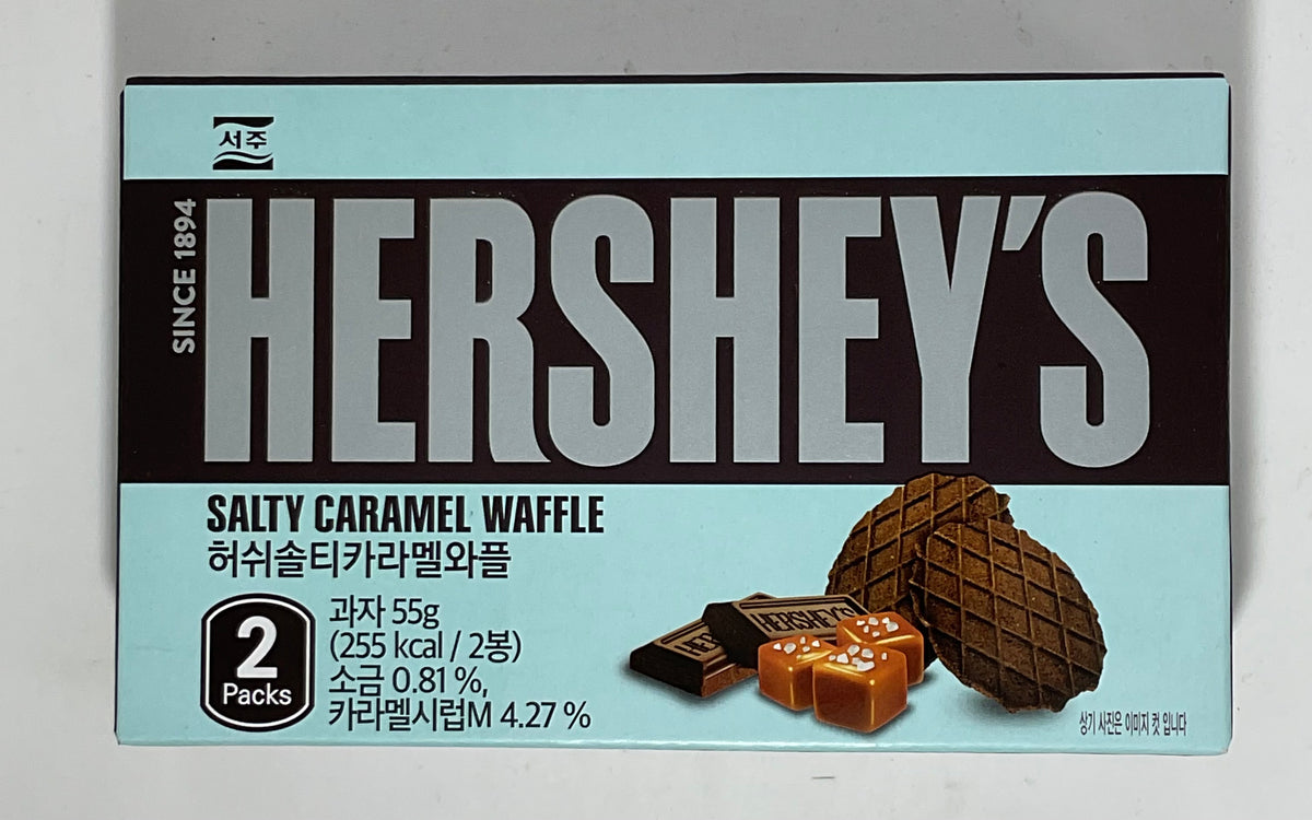 HERSHEY'S SALTY CARAMEL FLAVOR WAFFLE