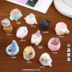 Desktop Ornament Decor Animal Crystal Stone Blind Box