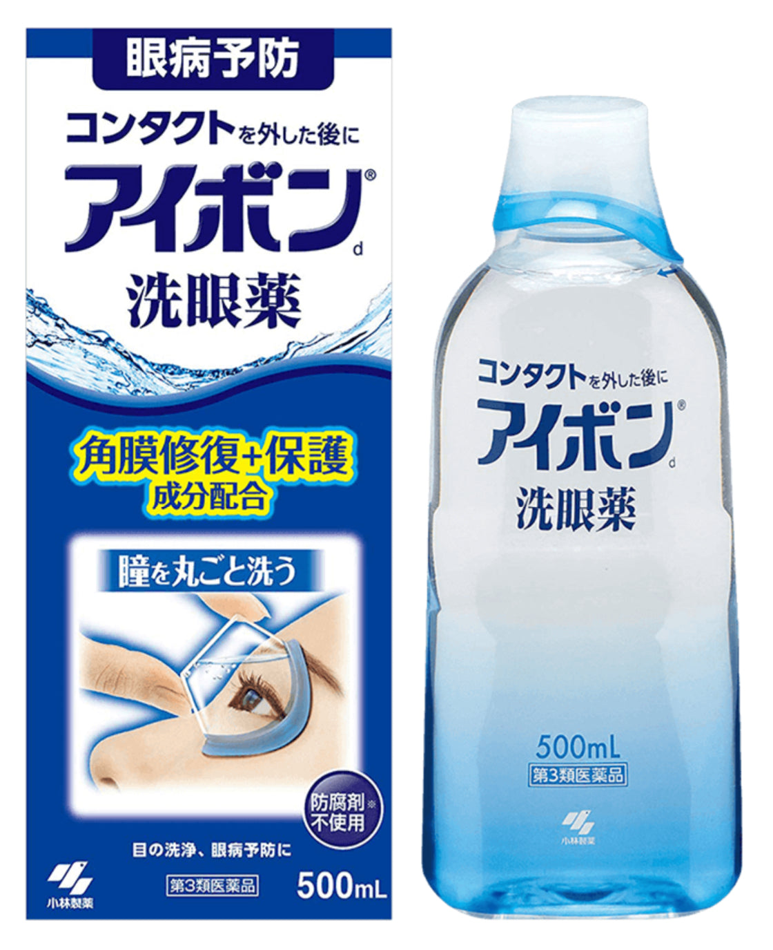 KOBAYASHI Eye Wash #Blue Coolness 2~3, 500ml