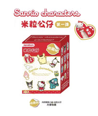 Sanrio Family Rice Grain Doll First Blind Box Hello Kitty Kuromi Mini Collectible Model Dolls Handmade Action Figures Girl Gift