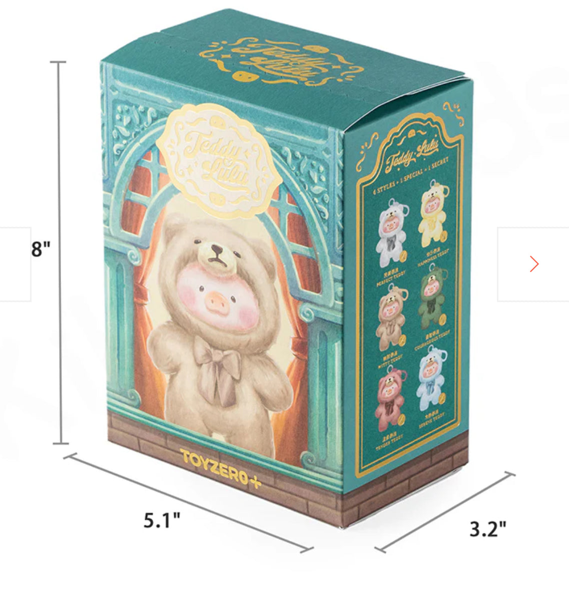 Lulu the piggy Teddy Lulu series Plush Blind Box