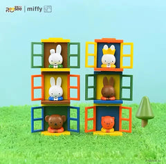Miffy Figurines View The Scenery Series Refrigerator Magnetic Stickers Blind Box Ver.2