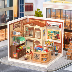 Rolife Furry Friends' Home DIY Miniature House DW027