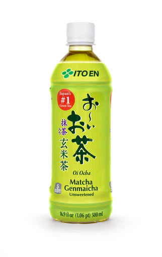 ITOEN OI OCHA Matcha Genmai Unsweetenned TEA 500ML