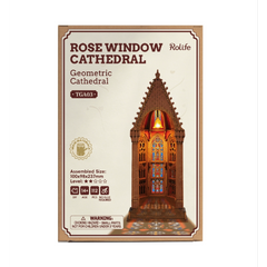 Rolife 3D Wooden Puzzle - Geometric Cathedral TGA03